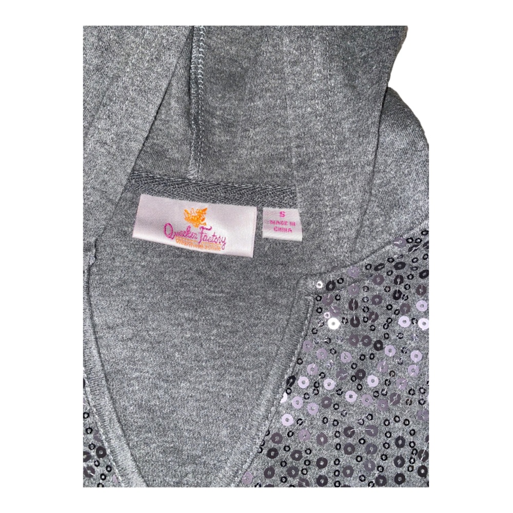 Quacker Factory Sequin Embellished Front Pullover… - image 6